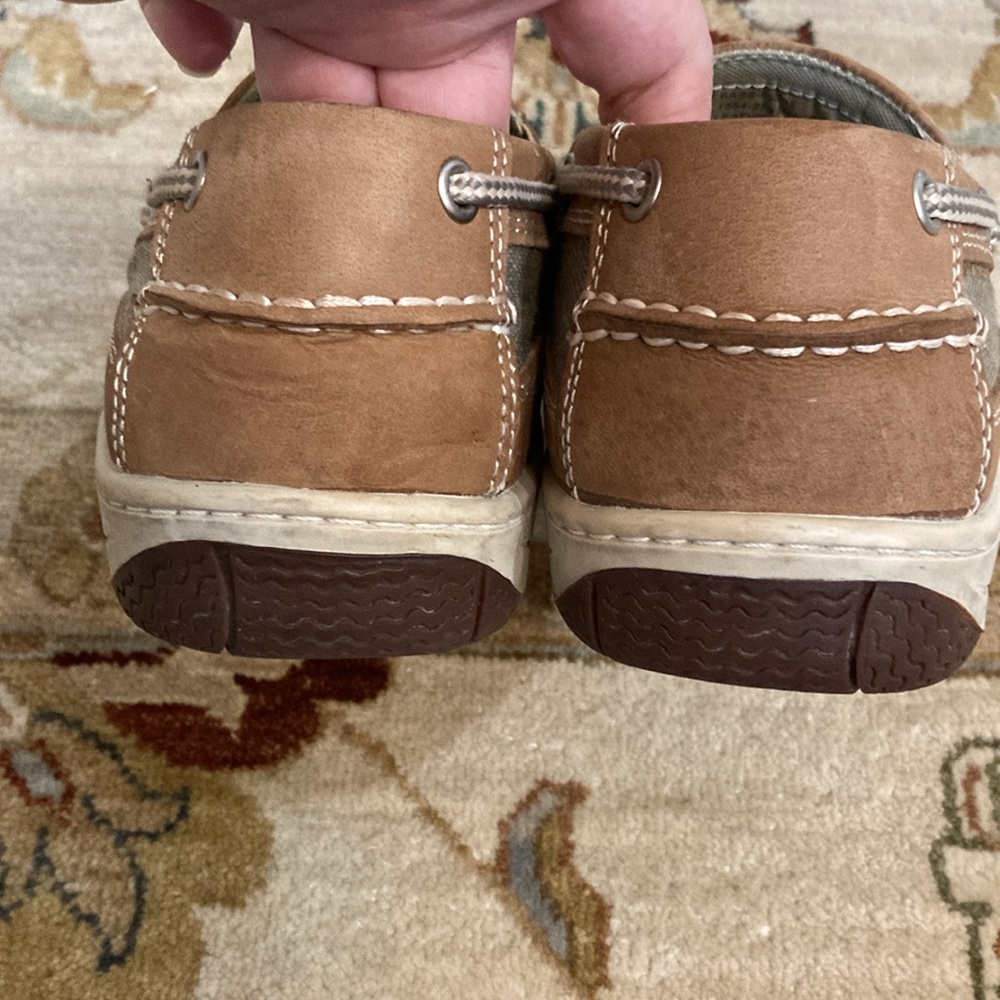 ⬇️PRICE DROP ⬇️G H Bass Pride boat shoes in tan leather upper - Picture 8 of 12